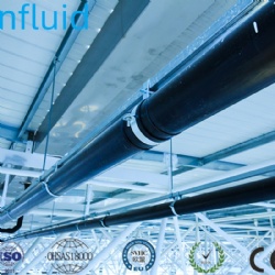 Large-scale roof siphon drainage system of the factory